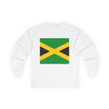 Jamaica Flag Long Sleeve Tee