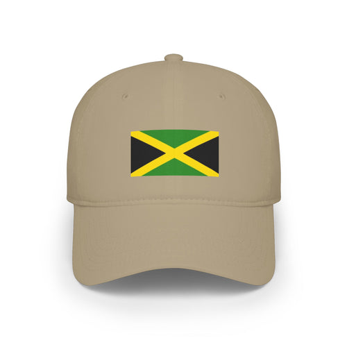 Jamaica Flag Baseball Cap – Low Profile Embroidered Hat